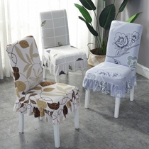 Chair dust cover hotel office chair seat cover protective cover transparent plastic bag cover gray cover towel dining chair fabric cover