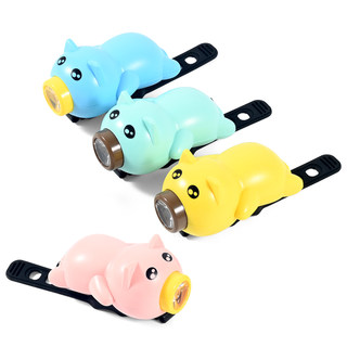 Luz de bicicleta para niños, bocina, campana de carga, coche de equilibrio, faro decorativo, equipo y accesorios para montar de noche