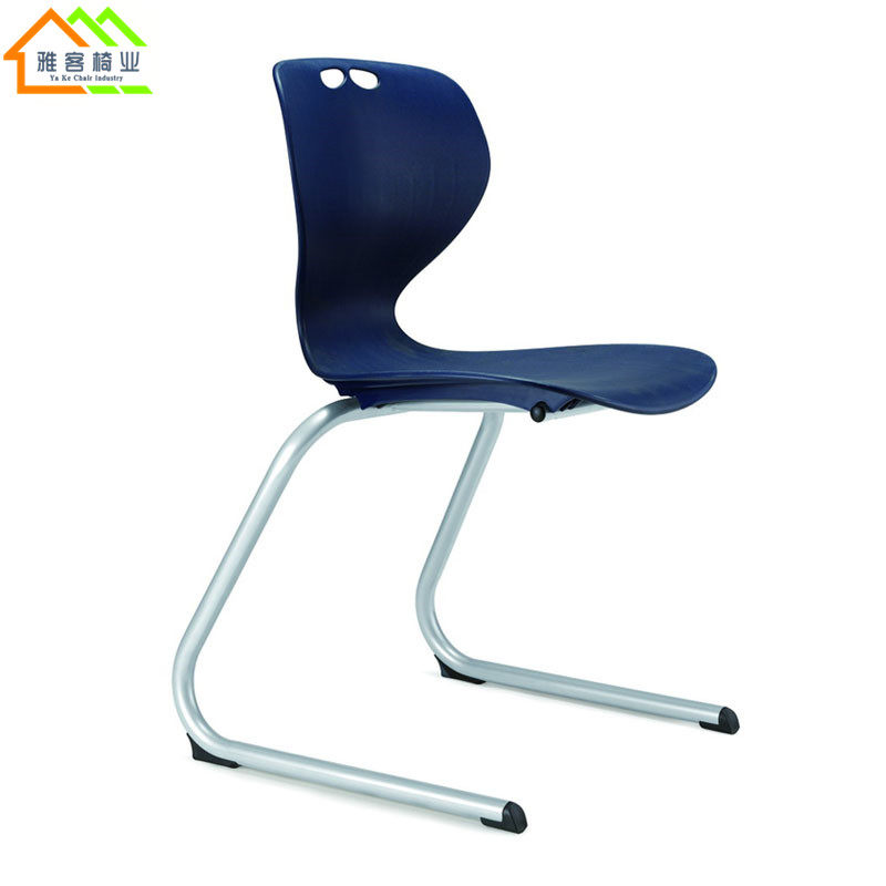 Imported Plastic Steel Chair Student Growth Chair Discussion Chair Meeting Chair Blue Reception Chair Training Chair Stacked Church Chairs