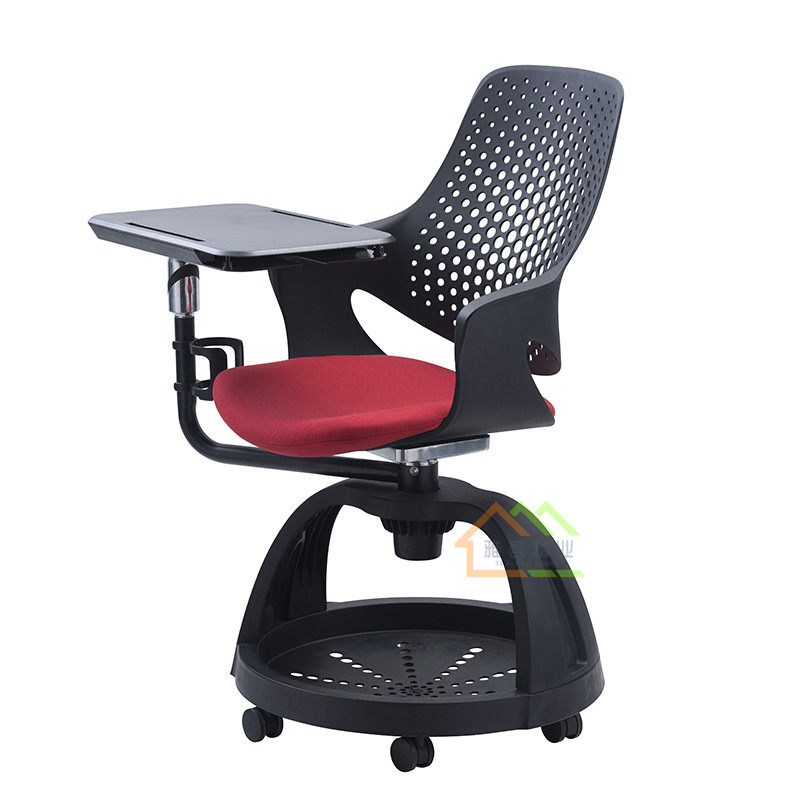 Multifunctional training chair pulley disc conference chair desk chair integrated office chair discussion chair classroom listening chair with board
