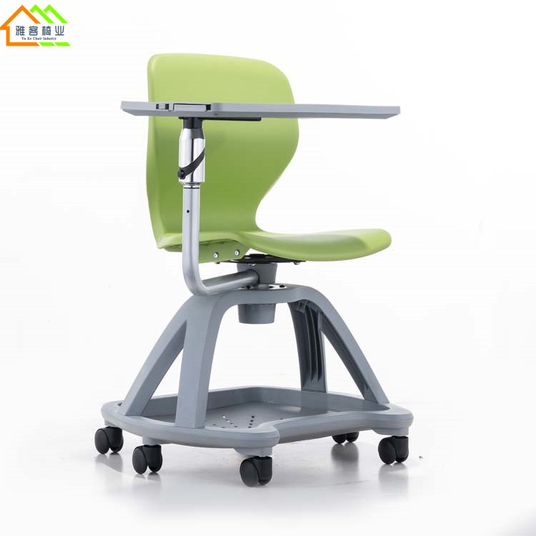Fashion Training Chair Single Conjoined Table And Chairs Student Chair Meeting Room Chair With Writing Board Office Conference Chair-Taobao