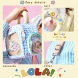 LOLA DESIGN Робот, милая небольшая сумка, школьный рюкзак для школьников, надевается на плечо, подходит для студента
