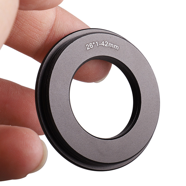 M26 M26 * 1-M42 * 1 switching ring Robert ROBOT remirror adapter ring modified opening ring M26-M42 with flange