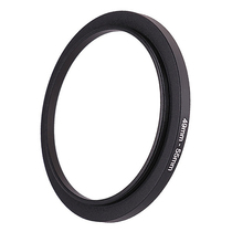 49-55mm lens filter lens adapter ring 49 lens to pick up 55 filter lens 49 external thread 55 internal thread small turn large