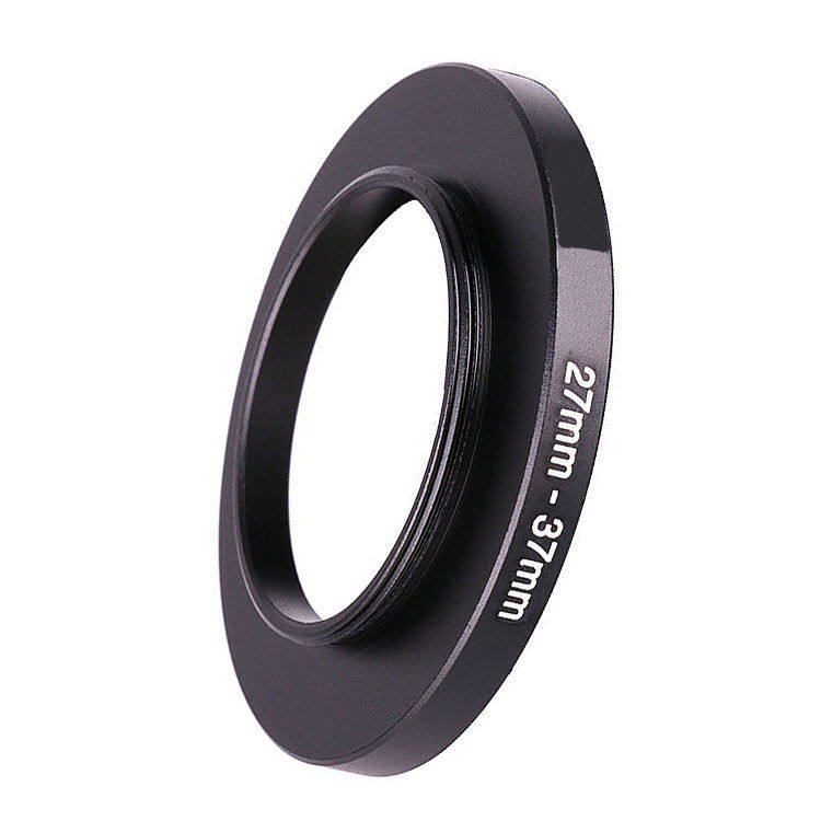 27-37mm lens filter lens adapter ring 27 lens to pick up 37 filter lens 27 external thread 37 internal thread small turn large
