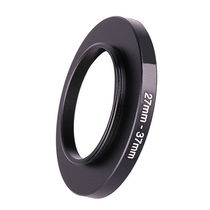 27-37mm lens filter lens adapter ring 27 lens to pick up 37 filter lens 27 external thread 37 internal thread small turn large