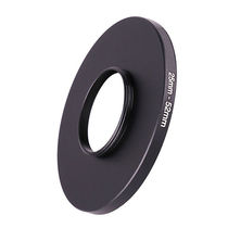 25-52mm lens filter lens adapter ring 25 lens to pick up 52 filter lens 25 external thread 52 internal thread small turn large