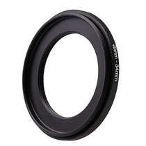 49-34mm lens filter lens adapter ring 49 lens to pick up 34 filter lens 49 external thread 34 internal thread Large turn small