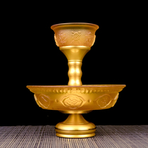 Buddhist supplies water Cup for the Buddha Cup Tantric practice instruments water cup colored glaze protection Cup Amber bond