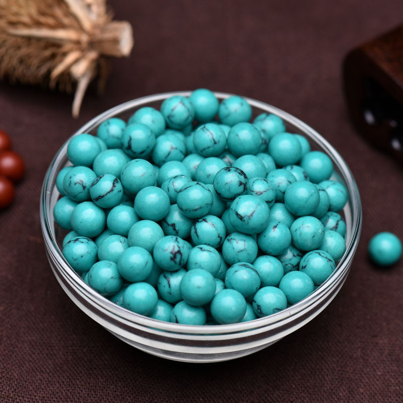 Buddha statues and pagodas for manza plate eight for seven gemstones turquoise round 6 yuan 1 two