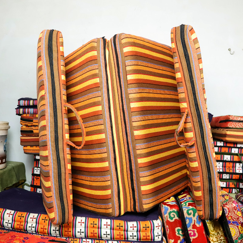 Tibetan folding mattress mattress pad field camping mattress gymnastics cushion yoga mattress