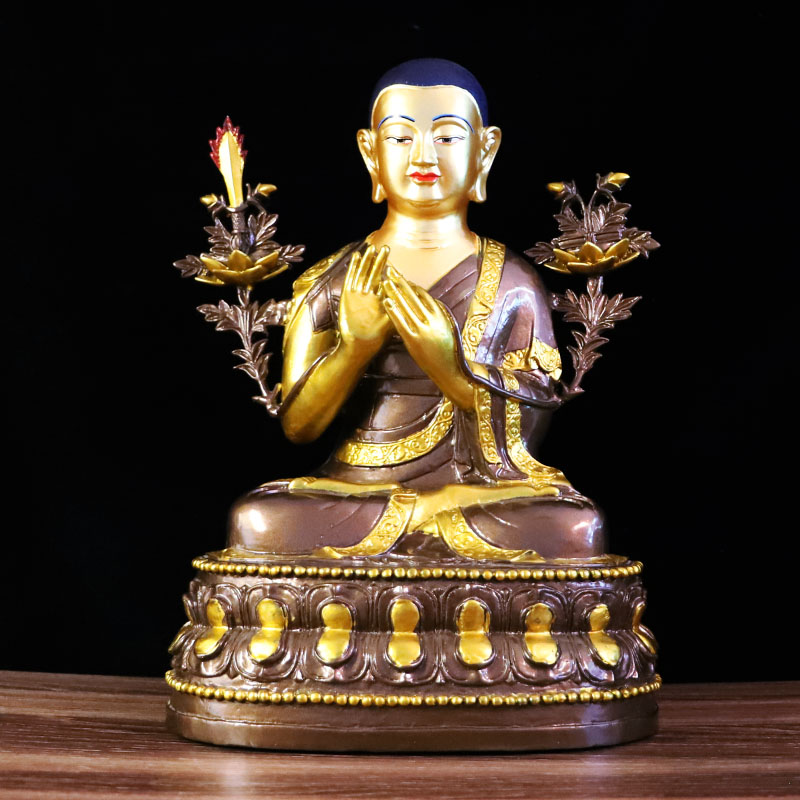 15-inch 1 ruler 5 50CM domestically made Nepal copper-made Miesong Buddha Zonkaba Master's knot