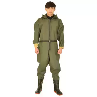 Water leather pants full body clothing fork leather pants pants men's diving reservoir waterproof clothing waterproof clothing fishing pants clothes