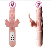 Heating Heating Transfer Bead Rod Swivel Telescopic Fully Automatic Pumping Female Climax Woman With Masturbation Clitoris Shake Stick