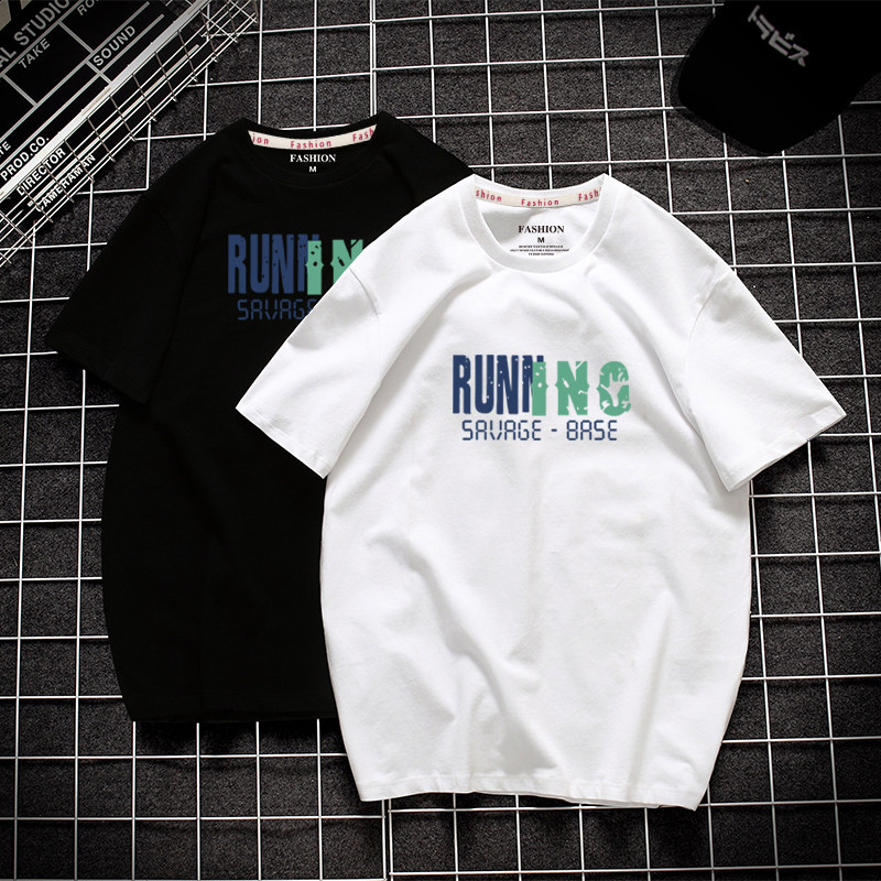 Boys and boys with short sleeves T - shirts summer clothes for 12 - 15 year old middle school students T - shirts teenagers half sleeves summer loose clothes