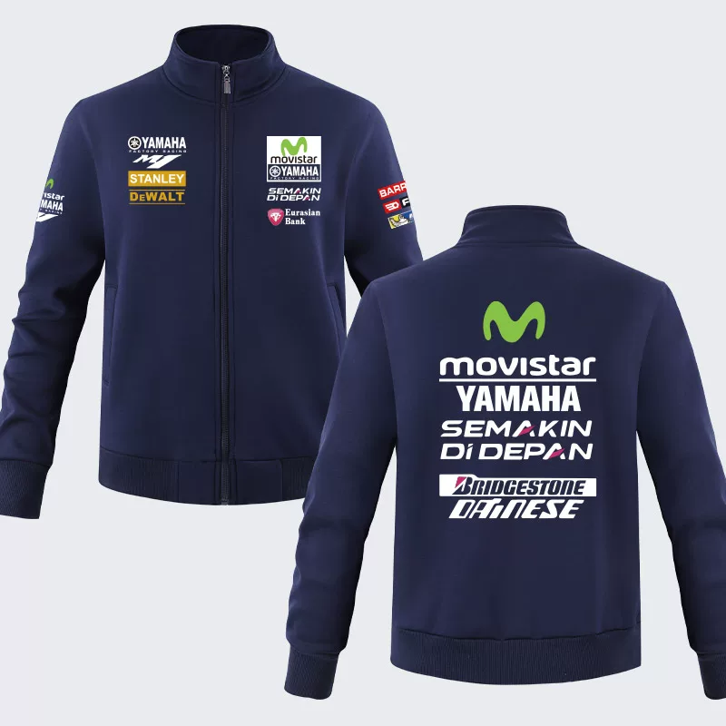 Суитшерт Yamaha, куртка, демисезонная трикотажная спортивная спортивная racing car