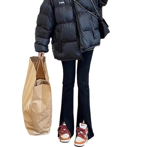 Джинсы, штаны, весенние приталенные дизайнерские штаны-клёш, новая коллекция, высокая талия, тренд сезона