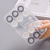 Невидимые портативные маленькие брендовые очки, коробка для хранения, простой и элегантный дизайн