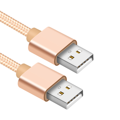 双头USB数据线电脑散热器机顶盒线线