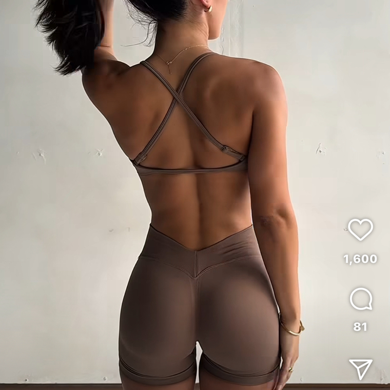 Town Store Ktp Sports Fitness V-Waist Shorts (Original Packaging and Label)