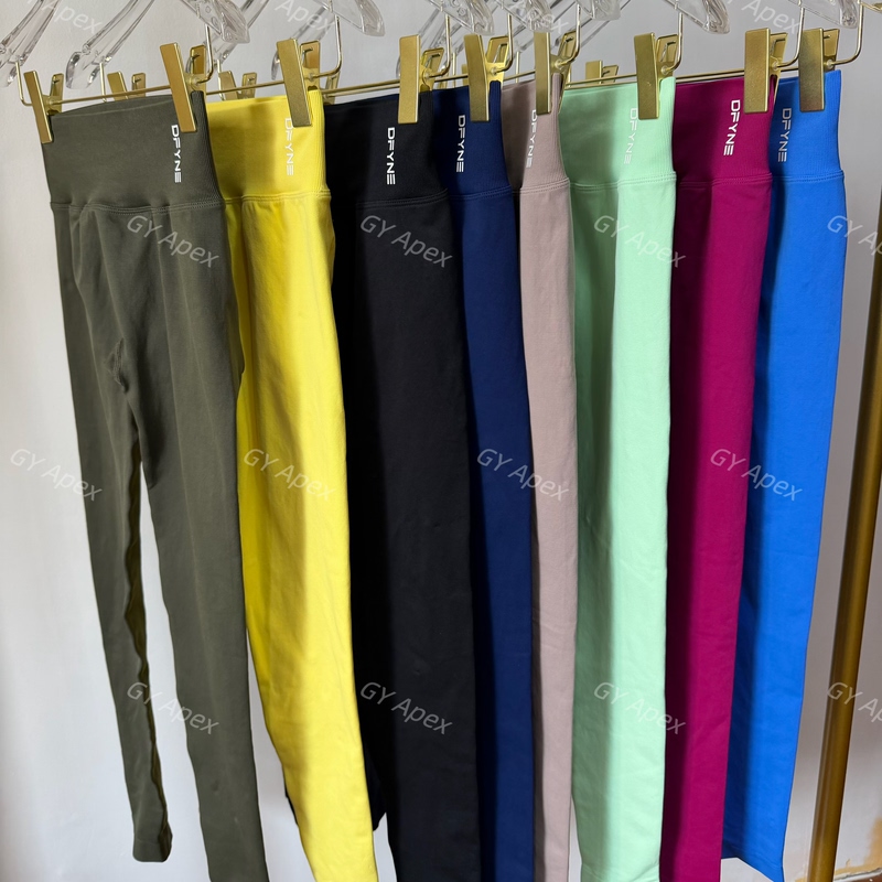 Dfyne Dynamic Leggings Dynamic High-Waisted Fitness Pants Dfyne Dynamic Leggings Dynamic High-Waisted Fitness Pants
