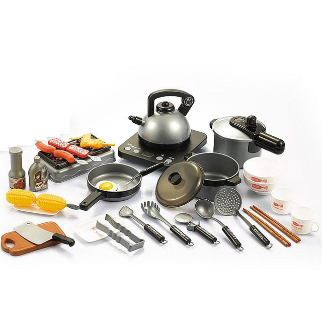Children's simulation induction cooker pressure cooker kettle toy