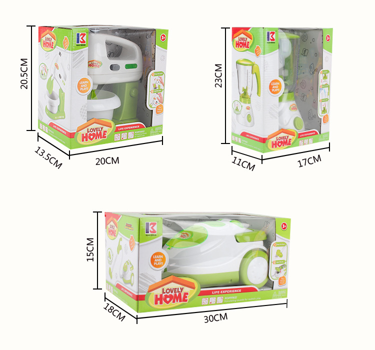Thiết bị mẫu giáo nhỏ giáo dục sớm đồ chơi trẻ em chơi nhà bếp đồ chơi điện máy pha cà phê nước máy giặt đồ chơi trí tuệ cho bé