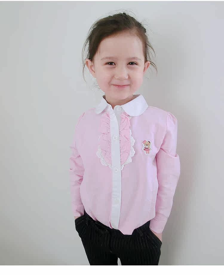 Chemise fille à manche longue - Ref 2085211 Image 15