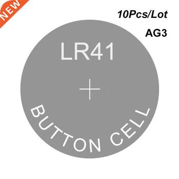 ແບັດເຕີລີ Alkaline Watch Cell Button Battery LR41 1.4V AG3