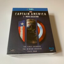 Science Fiction Movie America Captain 123 Trilogy Ensemble BD Blue CD High-definition 1080P Collection 3 Disc Boxed