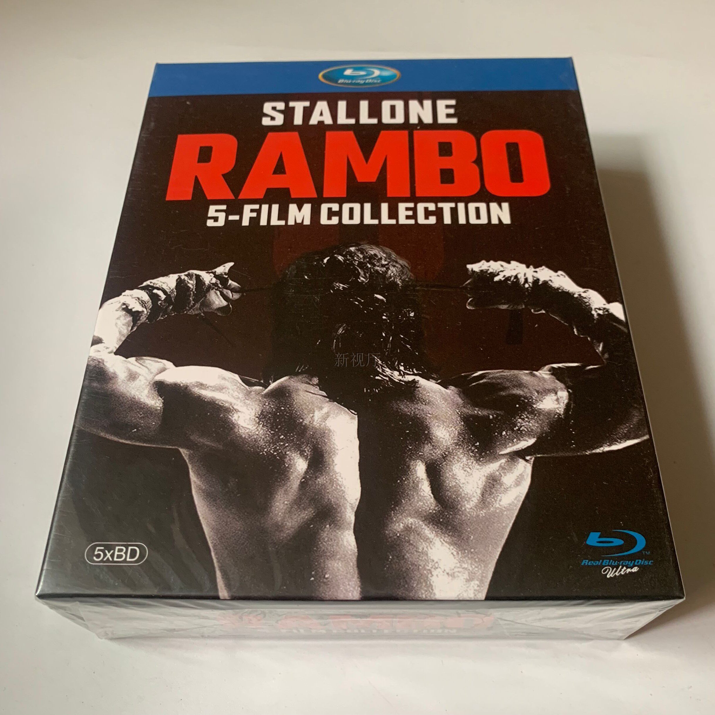 Classic Action Movie First Drop Blood 12345 Episode BD Blue CD High-definition 1080P Collection Edition 5 Disc boxed