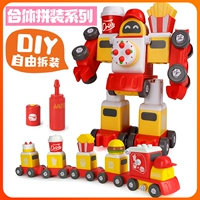 Игрушка, игрушечная машина, конструктор, транспорт, поезд, динозавр, DIY, 1-3 лет