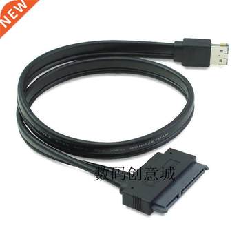 ESATA+USB combo Power 12V ແລະ 5V ESATA ຫາ 2.5 SATA 22Pin 7+1
