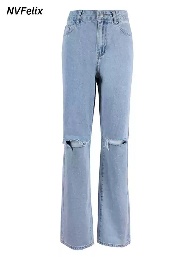 УЖЕНЩИНА? Мужчина? Оригинал: WOMEN said LOOSE FIT JEANS 2023 Ripped Wide Leg for Women High W — перевод: Женские джинсы свободного кроя 2023 с разрезами, широкие брюки, высокая талия