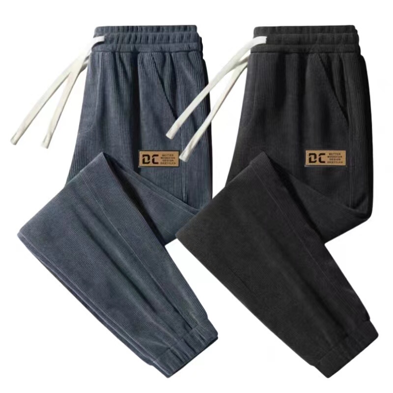 Mall Clearance Sale: Work Pants, Office Wear, Corduroy Jogger Pants, Men's Casual Sweatpants