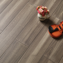 King Kong teak wood pure solid wood floor Geothermal floor heating lock gray bedroom household environmental protection factory direct sales