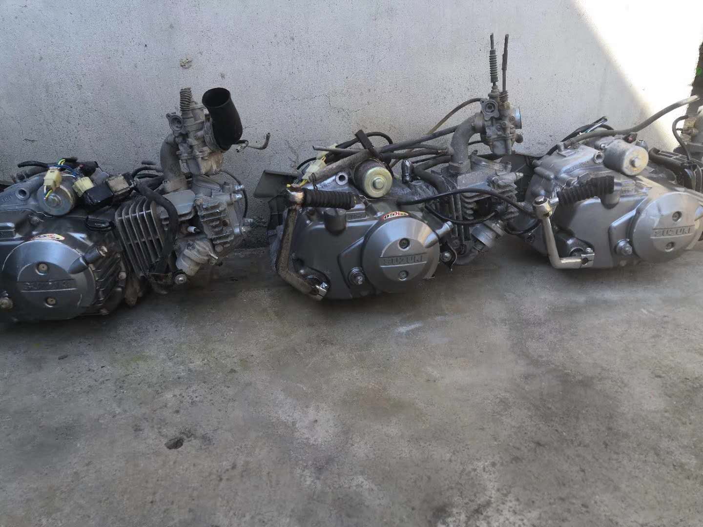 Second Hand Original Clothing Racing 110 Engine QS110 Bent Beam Locomotive Assembly