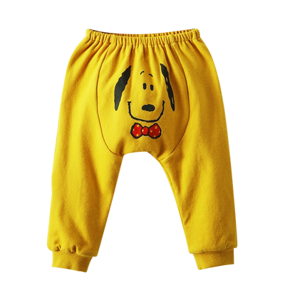 婴儿裤子秋冬加厚大pp裤