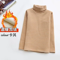 Purit-Color Stripes Plus Velvet-Khakiqi