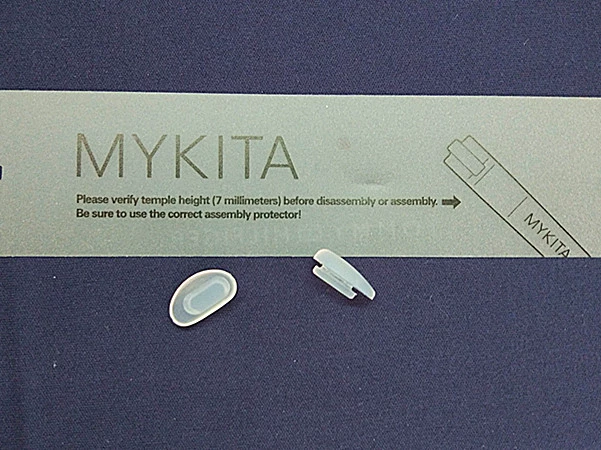 MYKITA kính khung hỗ trợ mũi quy định lá snap-in miếng đệm silicone mềm! - Kính râm
