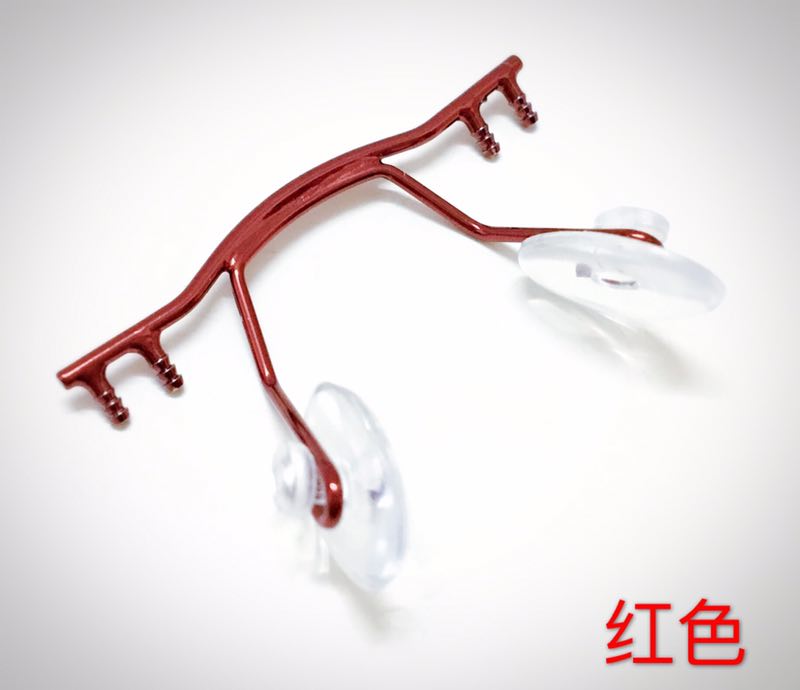 Kính phụ kiện không khung kính chùm tia mũi cầu sửa lỗ đôi để gửi mũi nhựa hỗ trợ - Kính khung tròng kính chống ánh sáng xanh