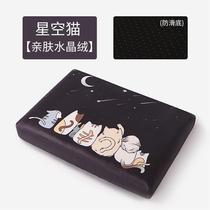 Fart mat student classroom special small stool upholstered cushion office for a long time with universal memory cotton comfort