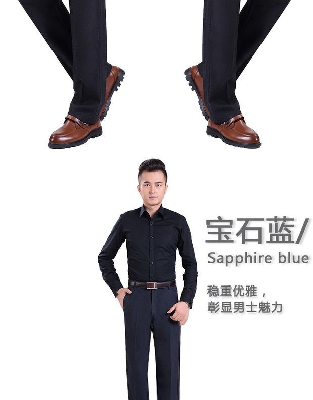 Mùa thu và mùa đông quần âu trung niên quần lỏng nam quần trung niên quần nam cộng với nhung dày cha quần tây nam