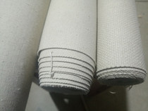 Coarse grain fine grain linen blended coated canvas in grain refined oil frame pigment material cloth wholesale