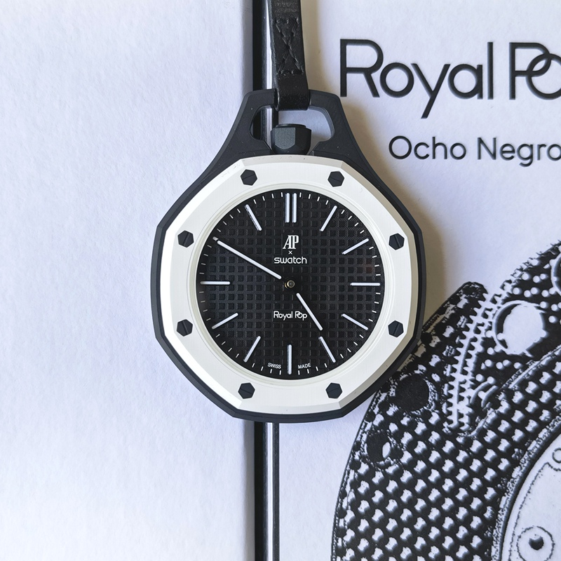 Swatch Co-Branded with Ap Audemars Piguet Swatch New Royal Pop Mechanical Pocket Watch