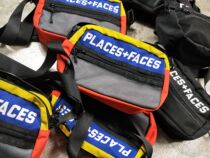 P F shoulder bag PLACES FACES messenger bag 3M reflective tide brand Guochao Europe and the United States messenger bag