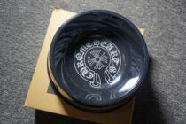 Crow heart dog bowl dog bowl pet bowl cat bowl pet cat drinking bowl large and small dog food single bowl