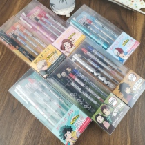 My Hero Academy and Ghost Annihil Limited Japan Limited MITSUBISHI STLYFIT THREE-COLOR MEDIUM OIL PEN