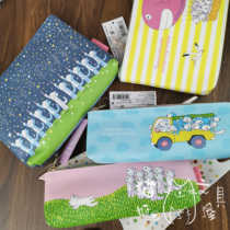 11 cats Katong painting this week to qualify Japan limited amount of large capacity small capacity pen bag stationery bag