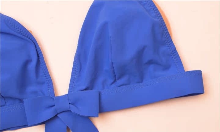 Bikini bikini trên với chất lượng cao sexy vải cao cấp màu rắn áo tắm đơn mảnh của phụ nữ - Bikinis